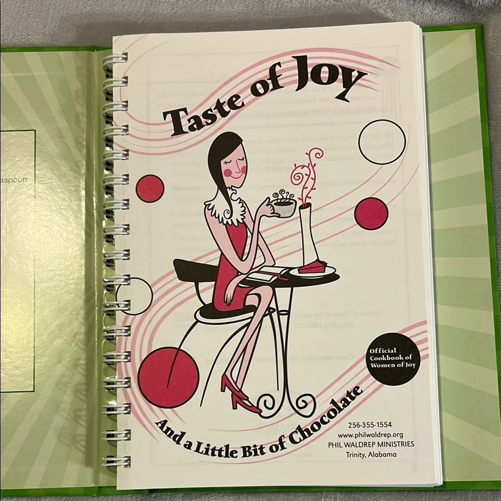 Taste of Joy Cook Book